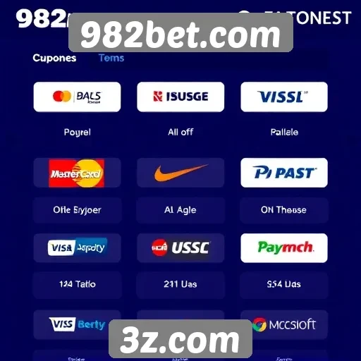 Exploração dos métodos de pagamento disponíveis no 982bet.com